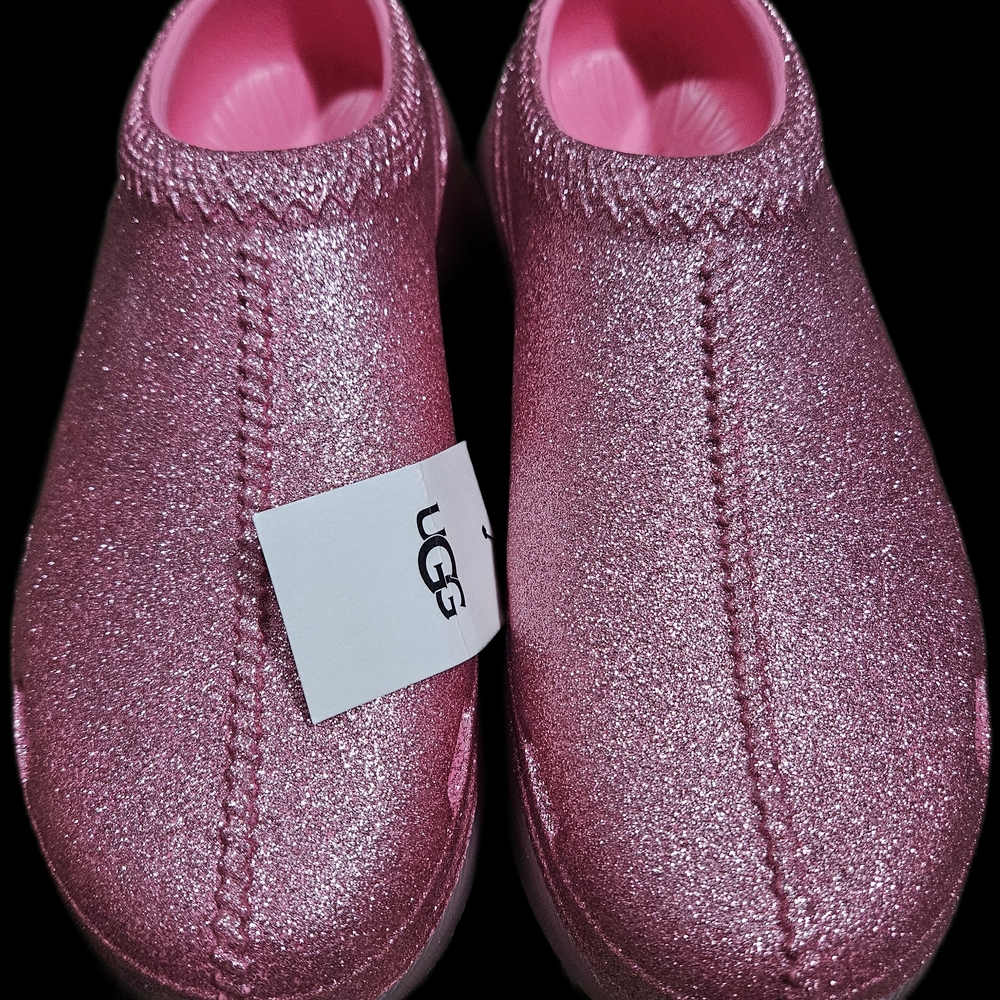 UGG Pink Glitter Tasman Size 6